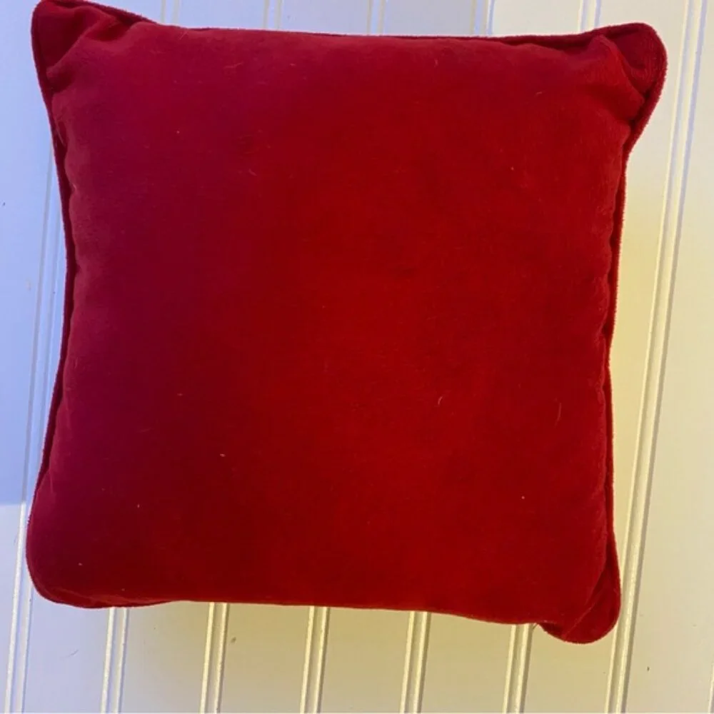 Festive Santa Claus Holiday Pillow